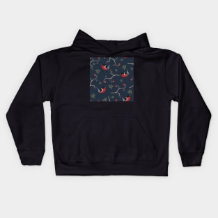 Bird Pattern Kids Hoodie